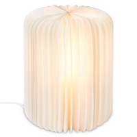 Stolní lampy dekorační - BRILO 7495016 Stolní lampa papír 25 cm 1x E14 max. 6 W bílé - BRILONER