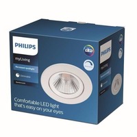 Kruhová - PH 8718699755683 LED Zapuštěné bodové svítidlo Philips SPARKLE SL261 8718699755683 5,5W 350lm 2700K IP20 bílé stmívatelné - PHILIPS (929002374220)