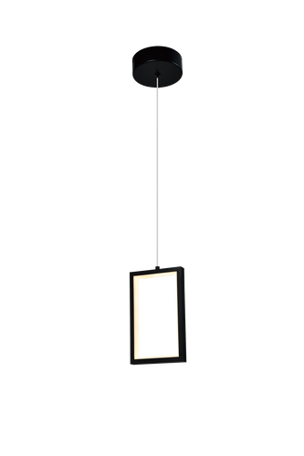 LED přívěšek - Závěsná LED lampa 4W Sand Black - foto 1
