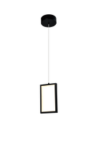 LED přívěšek - Závěsná LED lampa 4W Sand Black