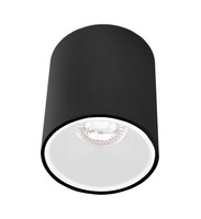 Downlight - CEN ESRNB96-GU10 ESSENZA přisazené svítidlo GU10 černá/bílá 96mm - CENTURY