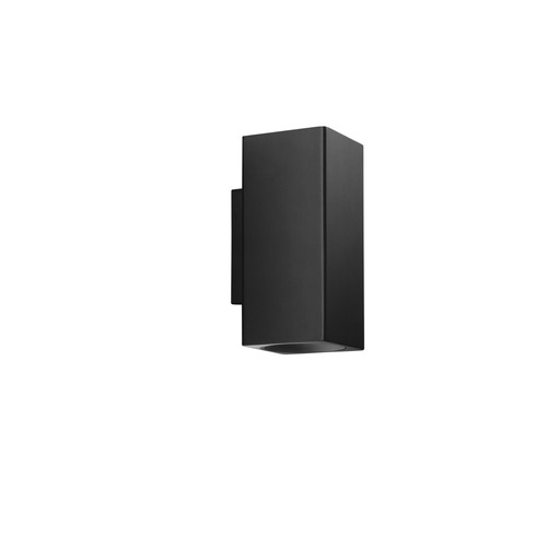 Nepřímé osvětlení - FAN I-DUDUK-Q80-NER Nástěnné svítidlo Duduk hranaté, černé, 2 x GU10, 10 x 8 x 18 cm - FANEUROPE - foto 1