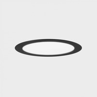 Kruhová - KHL K51702.05.RF.BK-BK.OP.ST.8.40 DISC zapuštěné svítidlo s rámečkem pr. 400 mm černá 36 W CRI &gt;80 4000K Non-Dimm - KOHL-Lighting