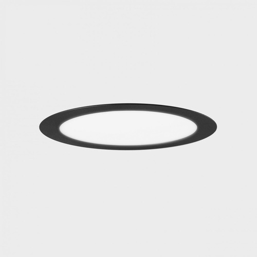 Kruhová - KHL K51702.05.RF.BK-BK.OP.ST.8.40 DISC zapuštěné svítidlo s rámečkem pr. 400 mm černá 36 W CRI &gt;80 4000K Non-Dimm - KOHL-Lighting - foto 1