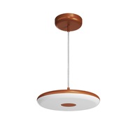 Kruhová - OS ZET60558 ZETA ST1 FP závěsné plastové svítidlo terakota / bílá IP40 4000 K 31W LED - OSMONT