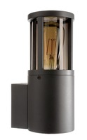 Nástěnná - IMPR 731153 Deko-Light nástěnné přisazené svítidlo - Facado II kulaté tónované, 1x max 20 W, šedá