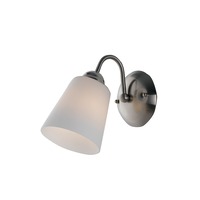 Bodová - FAN I-1162/AP NIK Nástěnné svítidlo 1162, nikl, 1 x E14, 11 x 26 x 17 cm - FANEUROPE