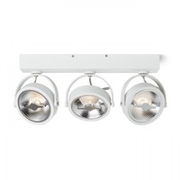 Bodová - RED R12336 KELLY LED III nástěnná bílá 230V LED 3x12W 24° 3000K - RED - DESIGN RENDL
