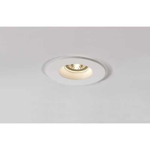 Sádrová - LA 148070 PLASTRA typu downlight, GU10, kulaté, bílá sádra - BIG WHITE (SLV) - foto 1