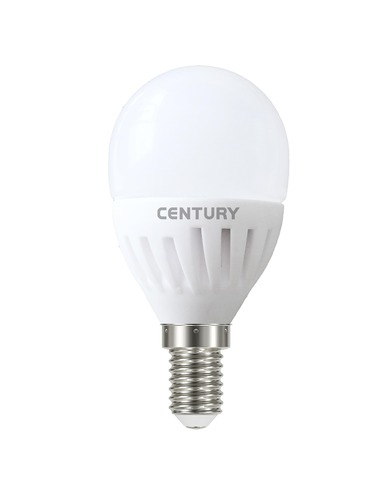 E14 - CEN ONH1G-081465 LED MINI GLOBE ONDA 8W E14 6500K 850Lm 200d 45x87mm IP20 - CENTURY - foto 1