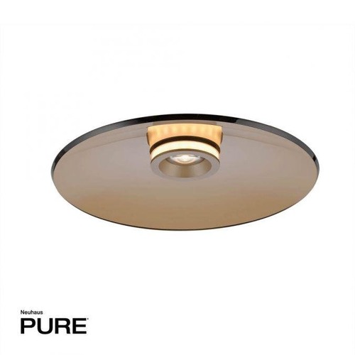 Kruhová - PN 6095-97 LED stropní svítidlo Pure Moon stmívatelné 2700K bronz / tmavý amber - PAUL NEUHAUS - foto 1