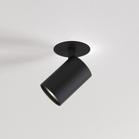 Bodová - AST 1286096 Bodové svítidlo Ascoli Flush protipožární 6W GU10 černá - ASTRO Lighting