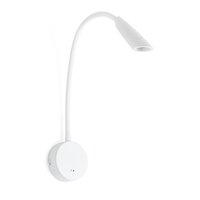 S ramenem - FARO 41031 BOKEN nástěnná lampa na čtení, bílá - FARO