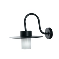 Nástěnná - FAN LANT-YORK/AP Venkovní nástěnné svítidlo YORK černá, 1xE27, IP44, 39,5 x 30 x 31,5 cm - FANEUROPE