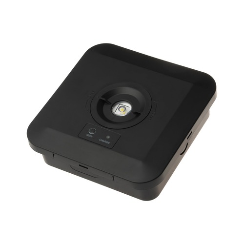 Nouzové osvětlení - LED nouzové svítidlo CYCLOP 3W černé - foto 1