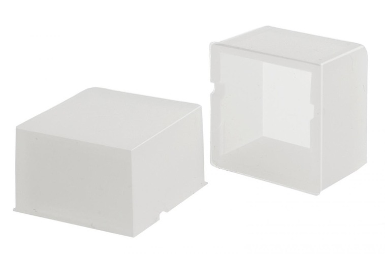 Příslušenství pro LED pásky - IMPR 930844 Deko-Light příslušenství - koncovky sada 2ks pro Neon Omniflex Mini - LIGHT IMPRESSIONS - foto 1