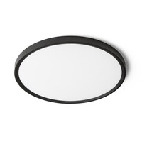 Kruhová - RED R14306 LANA 40 přisazená černá plast 230V LED 32W  3000K 4000K 6000K - RED - DESIGN RENDL