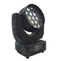 Jevištní efekty - 19x15W AURA LED Beam Moving Light Zoom RGBW