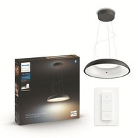 SmartHome Paul Neuhaus - PH 8719514341074 Hue LED White Ambiance Závěsné svítidlo Philips Amaze BT 8719514341074 25W 2900lm 2200-6500K IP20 24V, černé s dálkovým ovladačem a Bluetooth - PHILIPS (929003054901)