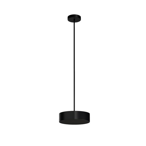 Kruhová - OS KRU60174 KRUGER P1 FC závěsné plastové svítidlo černá IP40 3000 K 18W LED - OSMONT - foto 1