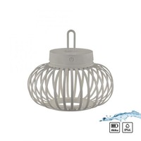 Na stůl - LD 19303-40 AKUBA LED stolní lampa průměr 25cm moblní na baterie USB IP44 stmívatelné dotykem 2700K - JUST LIGHT