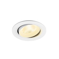Kruhová - LA 1009841 NUMINOS® MOVE L Stropní vestavné svítidlo, 3000 K, 40°, IP20, kulaté, bílé - BIG WHITE (SLV)