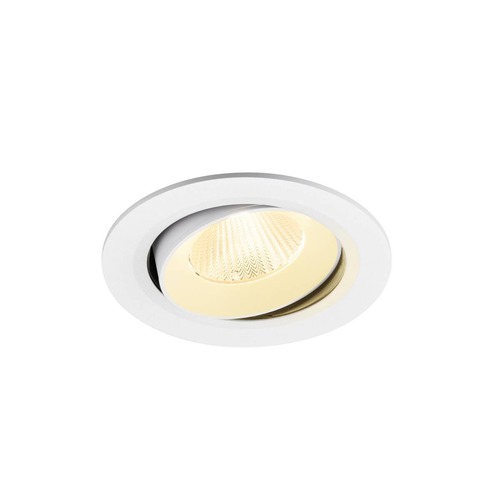Kruhová - LA 1009841 NUMINOS® MOVE L Stropní vestavné svítidlo, 3000 K, 40°, IP20, kulaté, bílé - BIG WHITE (SLV) - foto 1