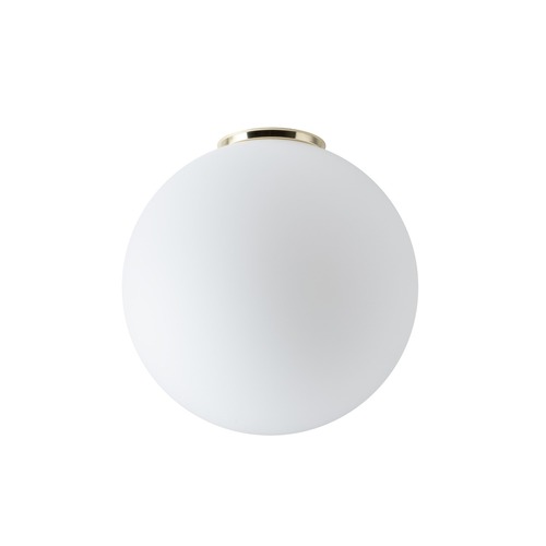 Kruhová - OS STY61248 STYX 4 stropní skleněné svítidlo mosaz / bílá IP65 3000 K 27W LED - OSMONT - foto 1