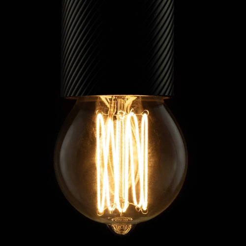 E27 - LA 1008153 LED A19 Měkká klec LED žárovka, E27, PHASE, 6W, 2200K - BIG WHITE (SLV) - foto 1