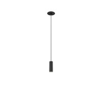 Subtilní - LA 1010286 LALU® závěsné svítidlo, patice LED, Mix&amp;Match, stříška pro zapuštěnou montáž, délka závěsu 200 cm, 2700/3000 K, 40°, PHASE, černá - BIG WHITE (SLV)