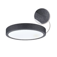 Kruhová - P 71055 LED Panel Cosara IP44 kruhové 300mm 15W 4000K tmavěšedá - PAULMANN