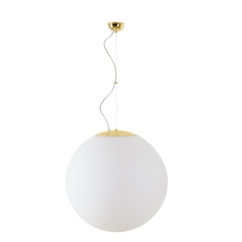 Koule - OS ADR60316 ADRIA L5 závěsné skleněné svítidlo mosaz / bílá IP40 3000 K 48W LED - OSMONT - foto 1