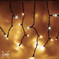 Venkovní krápníky - DLED IFNX1305W DecoLED LED světelné krápníky, FLASH, 3x0,5m, teple bílá, 114 diod,IP67 IFNX1305W