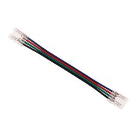 Přislušenství pro LED pásky - COB RGB 10mm spojka s kabelem