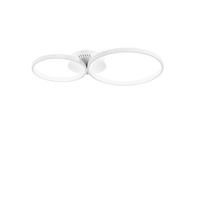 Kruhová - FAN LED-FREDY-PL2 Stropní LED svítidlo FREDY bílá, 30 W, 4370 lm, CCT, 60 x 35 x 6,5 cm - FANEUROPE