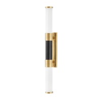 Dekorativní - HVLG 7004-AOB-CE Nástěnné svítidlo HUNTINGTON mosaz/sklo starobronz/bílá LED 14W 2700K stmívatelné - HUDSON VALLEY