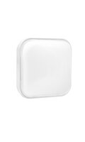Nástěnná - CEN SMS-161540 SIMPLY LED stropní svítidlo venkovní bílé hranaté 16W 4000K 1280lm CB IP65  - CENTURY