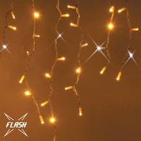 Venkovní krápníky - DLED IFNX0309W DecoLED LED světelné krápníky, FLASH, 3x1m, teple bílá, 174 diod, IP67 IFNX0309W