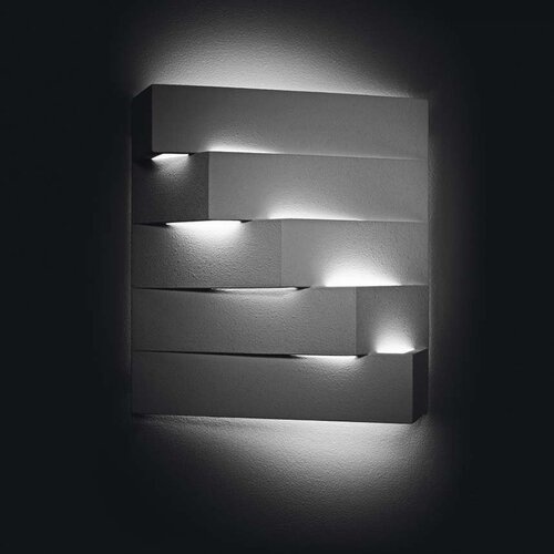 Sádrová - WD 86-4610 Nástěnné sádrové svítidlo Stairs 2x max.42W, 230V - ECO DESIGN - foto 1