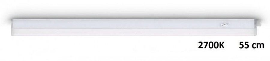 Podélná - PH 85086/31/16 LED Zářivkové svítidlo Philips Linear 85086/31/16 bílé 2700K 55cm - PHILIPS (915005058701) - foto 1