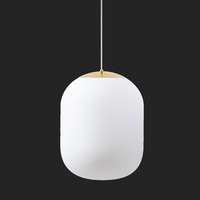 Koule - OS TAN62895 TANIA S2 HP závěsné skleněné svítidlo mosaz leštěná / bílá IP40 4000 K 58W LED DALI (původní kód OS 62895) - OSMONT