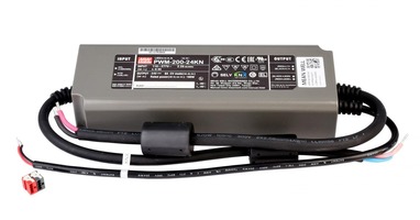 Stabilizované napětí - IMPR 872114 Meanwell LED-napájení CV, PWM-200-24KN konstantní napětí 0-8300 mA IP20 stmívatelné 24V DC 200,00 W - DEKOLIGHT