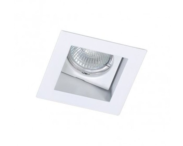 Hranatá - BPM 8069GU Vestavné svítidlo Aluminio Plata nikl satin 1x50W, 230V - BPM - foto 1