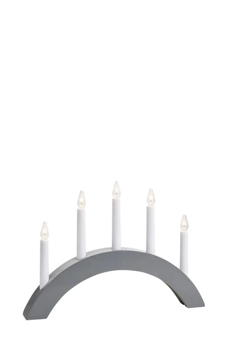Interiérové dekorace - MAR 704470 Atle šedý svícen 5 žárovek - Markslöjd - foto 1