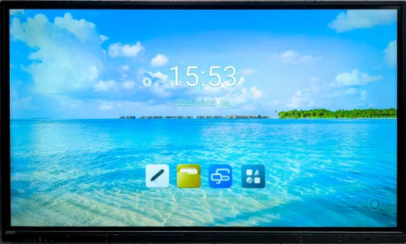 LED displeje - Interaktivní tabule 4K 65-palec ANDROID + Casting Dongle - foto 1