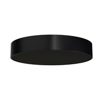 Kruhová - OS KRU60146 KRUGER 3 FC stropní/nástěnné plastové svítidlo černá IP40 3000 K 48W LED - OSMONT