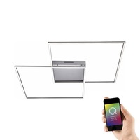 Hranatá - PN 6431-55 Q-INIGO LED stropní svítidlo, Smart-Home, velké 2700-5000K - PAUL NEUHAUS