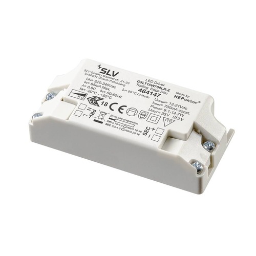 Stabilizovaný proud - LA 464147 LED driver 14 7 W 700 mA stmívatelný - BIG WHITE (SLV) - foto 1