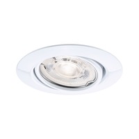 Kruhová - P 94947 LED vestavné svítidlo Base GU10 Flat výklopné 4W 230V 2700K bílá - PAULMANN
