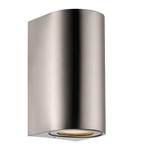 Nástěnná - NOR 49721034 Venkovní nástěnné svítidlo Canto Maxi 2 2x28W GU10 nerez ocel čirá - NORDLUX - foto 1